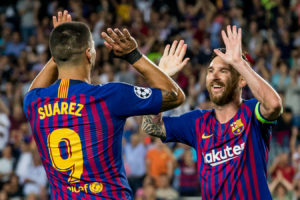 FC Barcelona schießt Borussia Dortmund aus dem Camp Nou Messi und Suarez