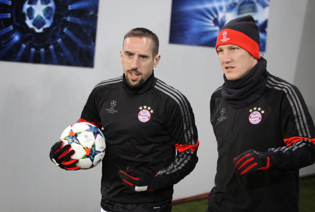 Schweinsteiger und Ribery