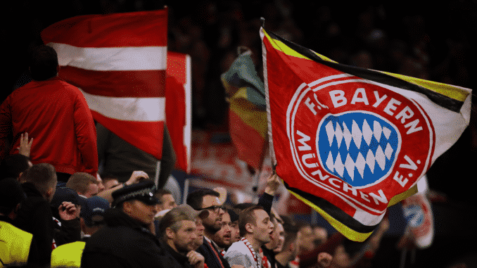 Bayernflagge Bayern München Bayernflagge Bayern München