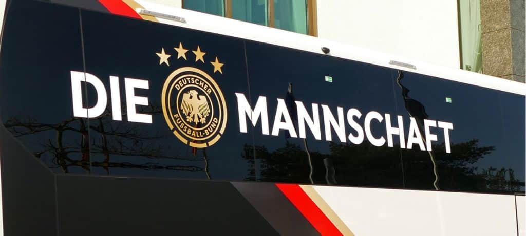 Nationalmannschaft Bus Deutschland