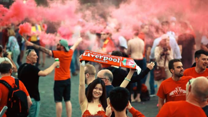 Fans vom FC Liverpool