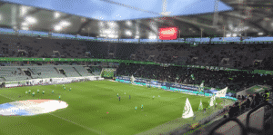 Bundesliga: VfL Wolfsburg gewinnt 1:0 gegen FC Augsburg Volkswagen Arena Wolfsburg WOB