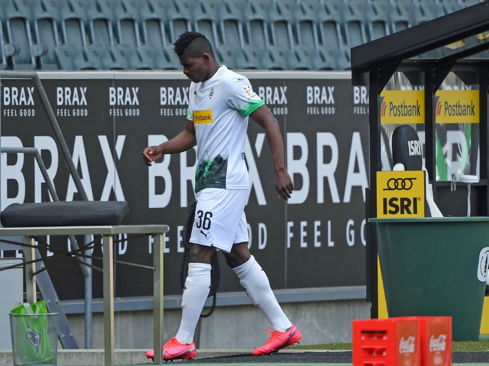 Breel Embolo fehlt auch gegen Union Berlin. ©AFP