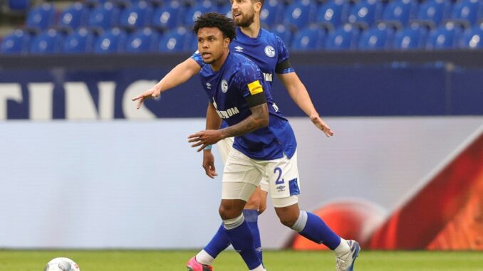 03c0e9de2b0c8e78b594804e94b54644fa637a7f Weston McKennie äußerte sich zu seiner Armband-Botschaft. ©FIRO/SID