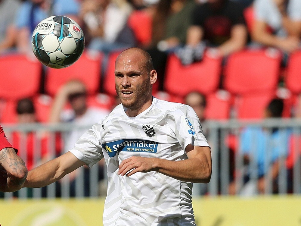 Gerrit Nauber trifft - Sandhausen schlägt Hannover. ©FIRO/SID