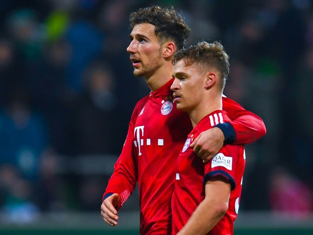 Goretzka und Kimmich initiierten "WeKickCorona". ©AFP