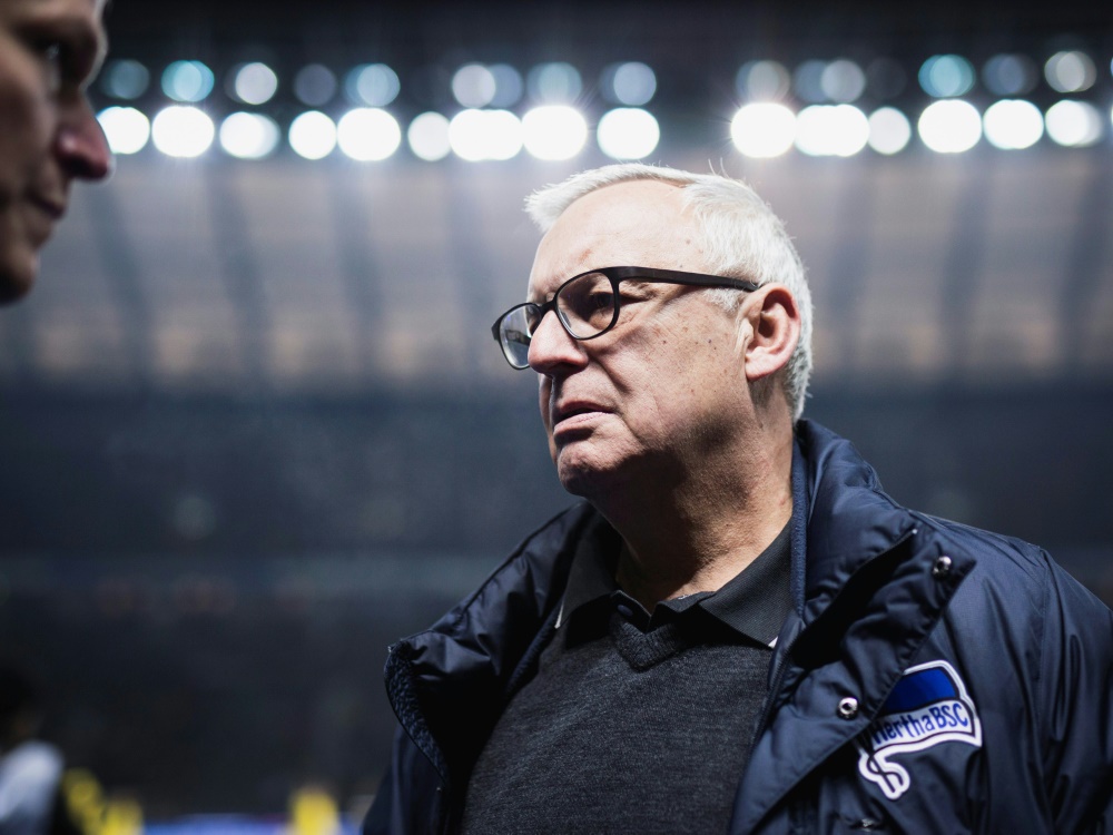 Gegenbauer gab Probleme bei Formulierungen der Hertha zu. ©AFP