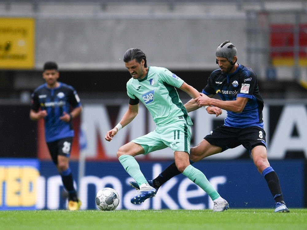 Paderborn und Hoffenheim trennen sich 1:1. ©AFP