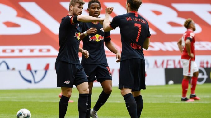 Leipzig holte gegen Mainz erneut einen Kantersieg. ©AFP
