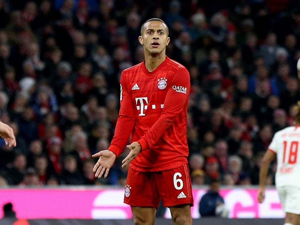Bayern muss auf Mittelfeldspieler Thiago verzichten. ©AFP