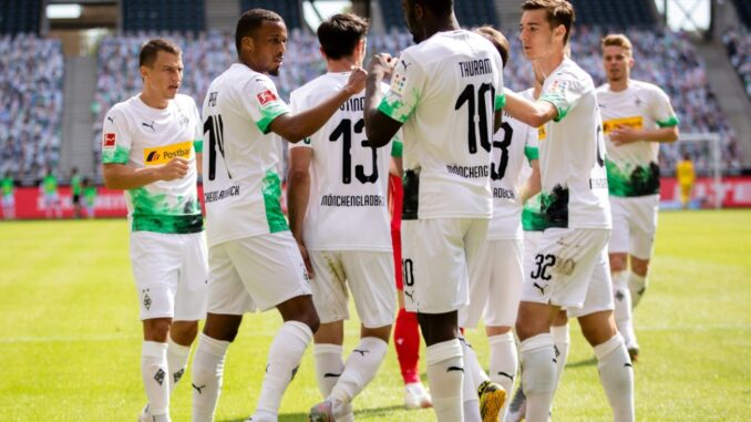 Mönchengladbach besiegt Union Berlin souverän mit 4:1. ©FIRO/SID