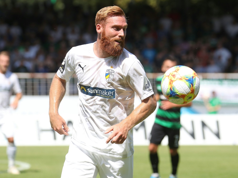 Nico Hammann und Carl Zeiss Jena dürfen nicht trainieren. ©AFP