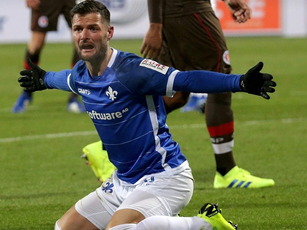 2. Bundesliga: Darmstadt 98 lässt Punkte liegen. ©PIXATHLON/SID