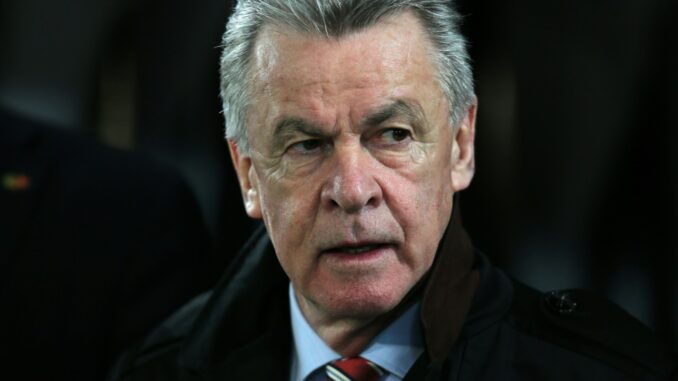 Positive Geisterspiel-Zwischenbilanz: Ottmar Hitzfeld. ©AFP