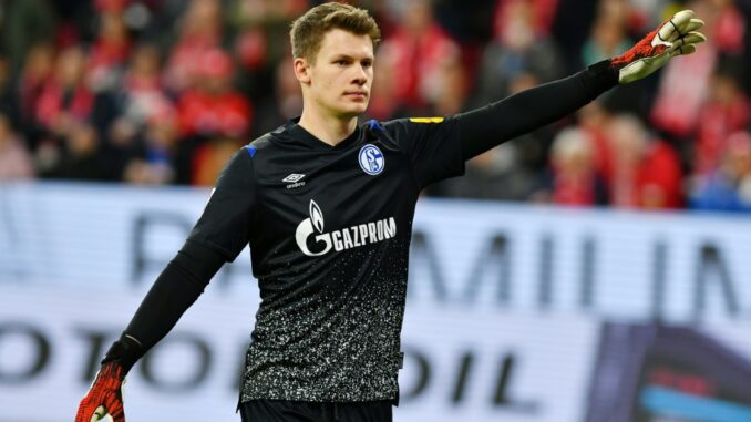 Medien: Nübel steht gegen Bremen im Tor von Schalke 04. ©PIXATHLON/SID