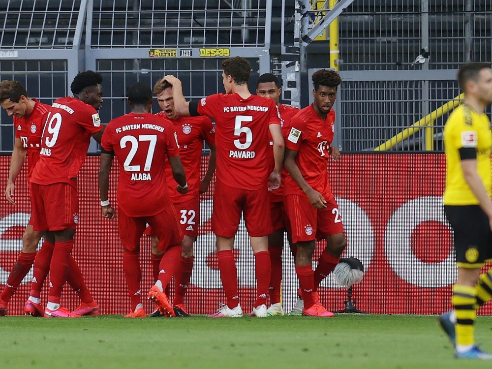 Bayern gewinnt dank eines Tores von Kimmich mit 1:0. ©AFP