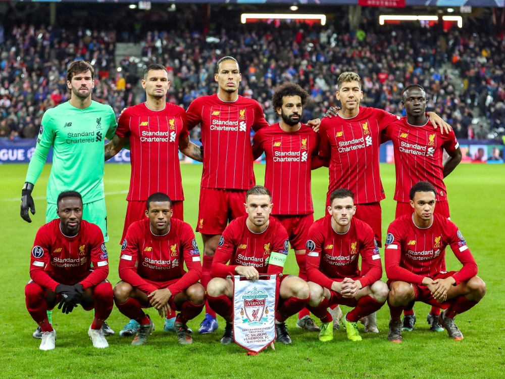 Liverpool setzt ein klares Zeichen gegen Rassismus. ©PIXATHLON/SID