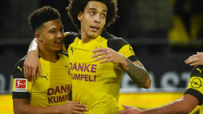 Sancho und Witsel verstoßen gegen Hygienevorschriften. ©SID PATRIK STOLLARZ