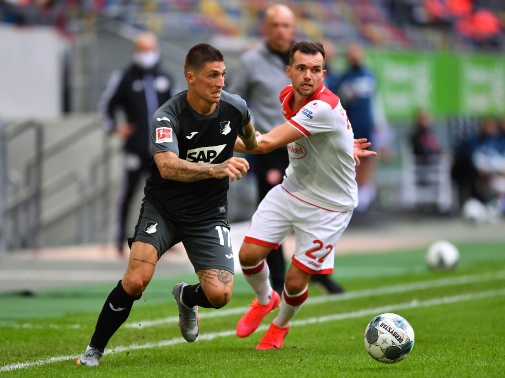 Fortuna Düsseldorf und Hoffenheim trennen sich 2:2. ©POOL/SID MARIUS BECKER