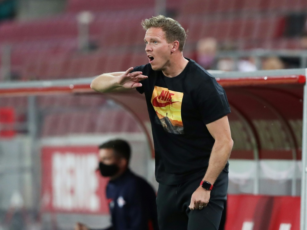 RB will Julian Nagelsmann unter allen Umständen halten. ©firo Sportphoto/SID Sebastian El Saqqa