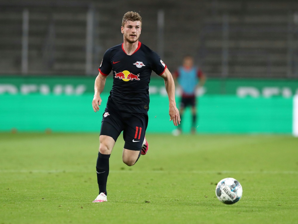 Timo Werner erzielte gegen Köln sein 25. Saisontor. ©FIRO/SID