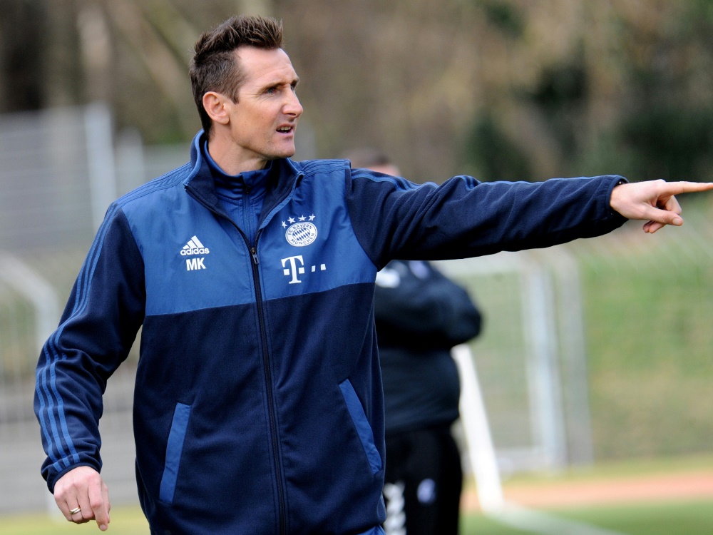 Miroslav Klose startet beim Fußballlehrer-Lehrgang. ©FIRO/SID