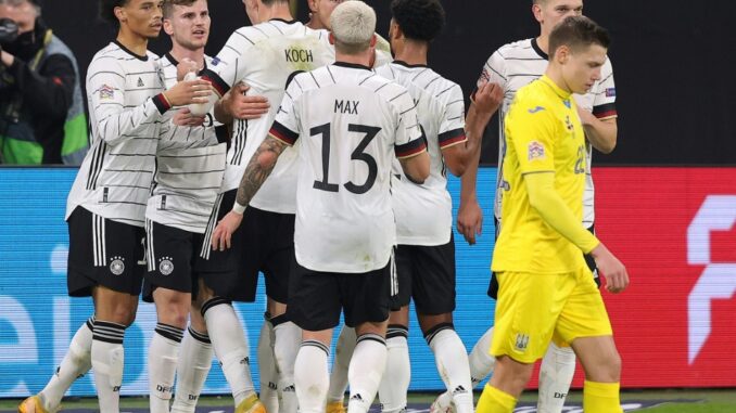 Deutschland gewinnt gegen Ukraine
