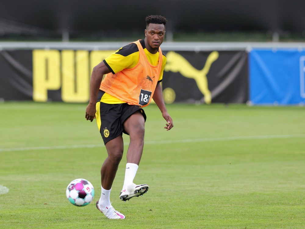 Zagadou wieder im BVB-Training