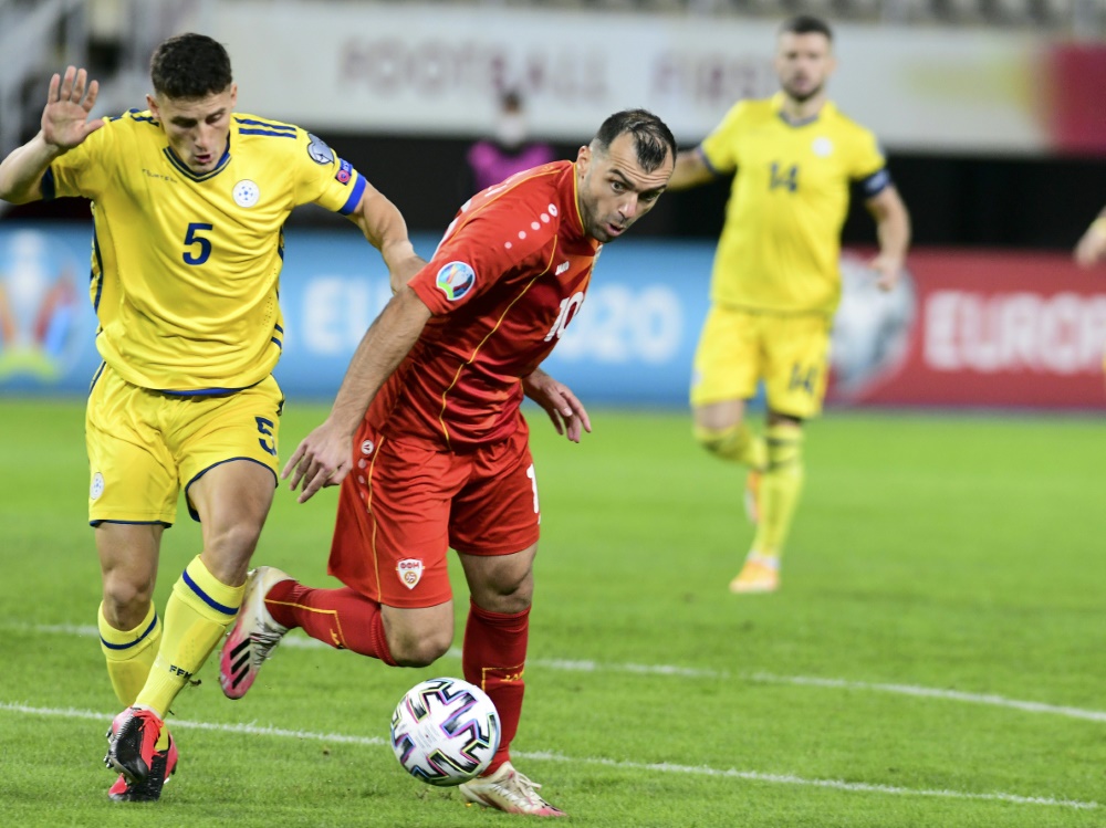 Nordmazedonien qualifiziert sich erstmals für EM