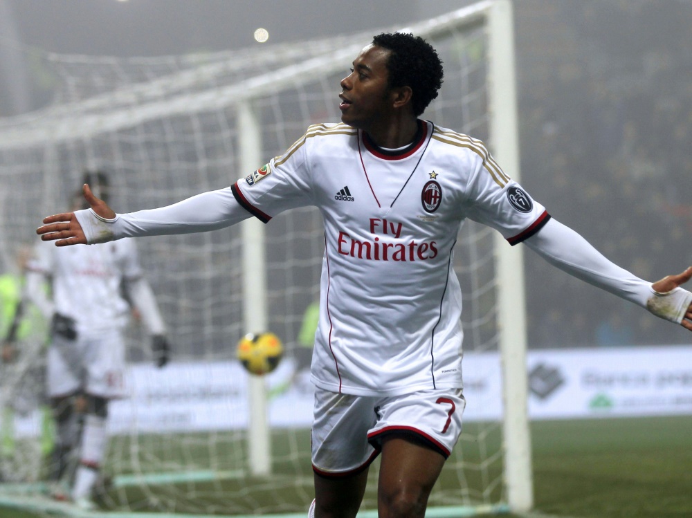 Zum Zeitpunkt der Tat spielte Robinho für Milan. ©SID MAURIZIO PARENTI