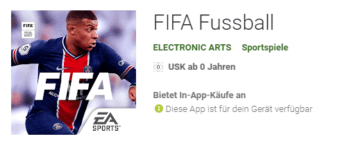 FIFA Fussball