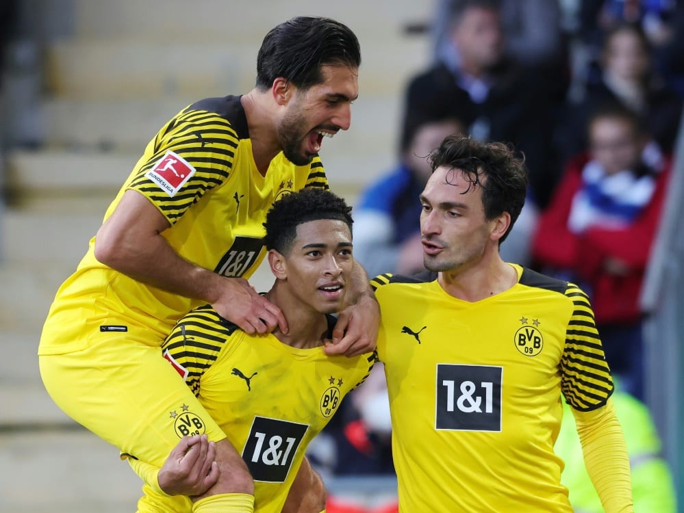 Ungefährdeter Sieg für Borussia Dortmund. ©FIRO/SID