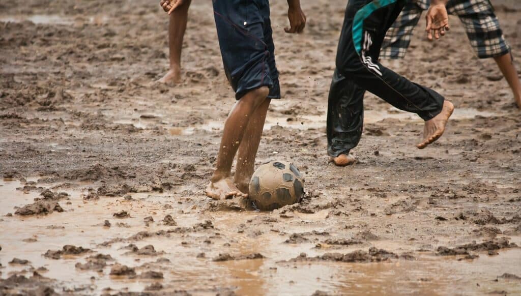 Matsch Fußball