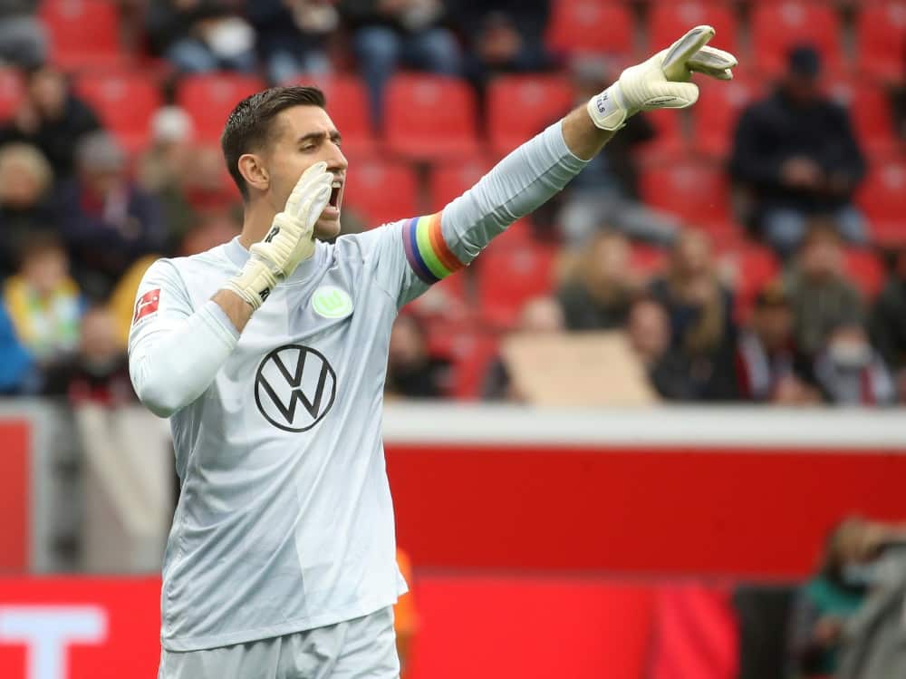 Koen Casteels will mit Wolfsburg wieder durchstarten. ©FIRO/SID 