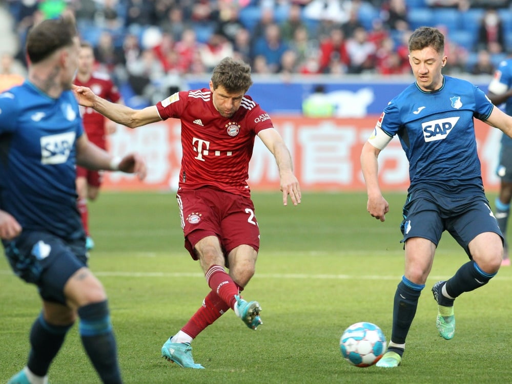 Thomas Müller gegen TSG Hoffenheim Bayern München