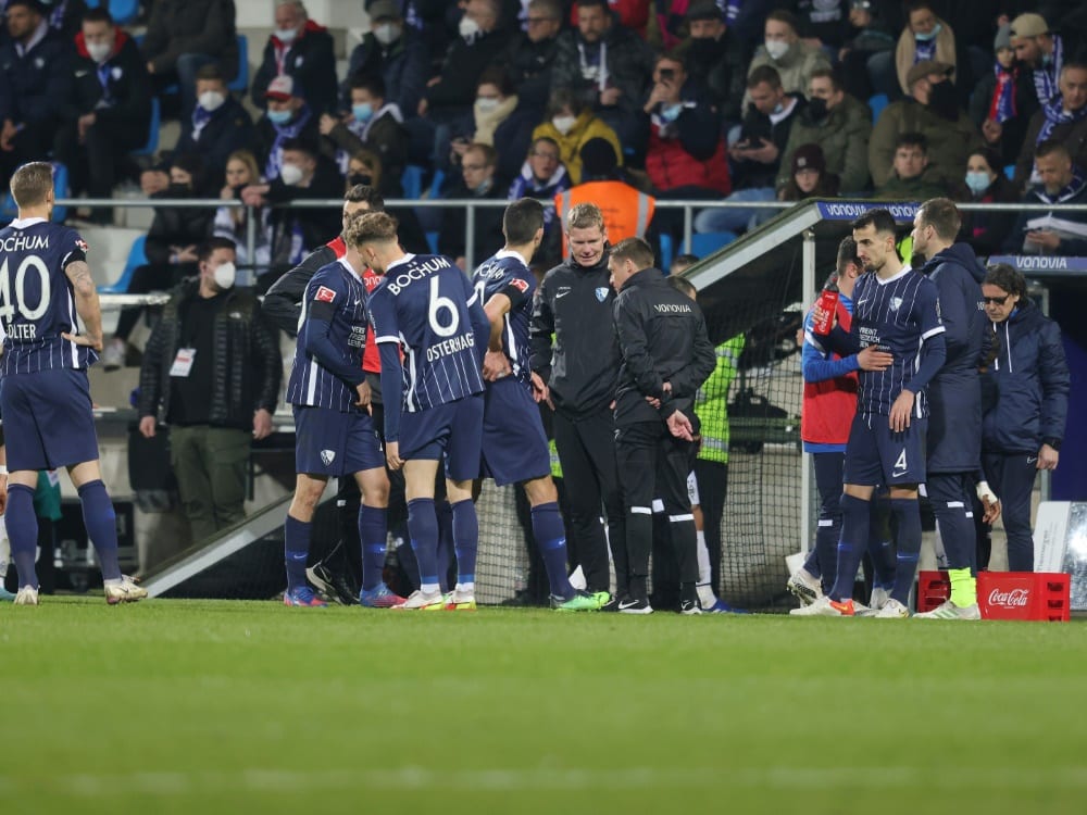 Bochum fordert Spielwiederholung gegen Mönchengladbach. ©FIRO/SID 