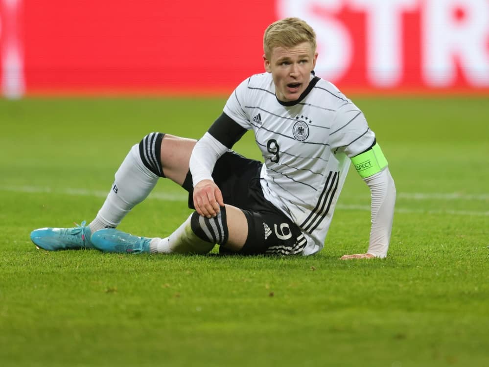 Entwarnung bei U21-Kapitän Burkardt