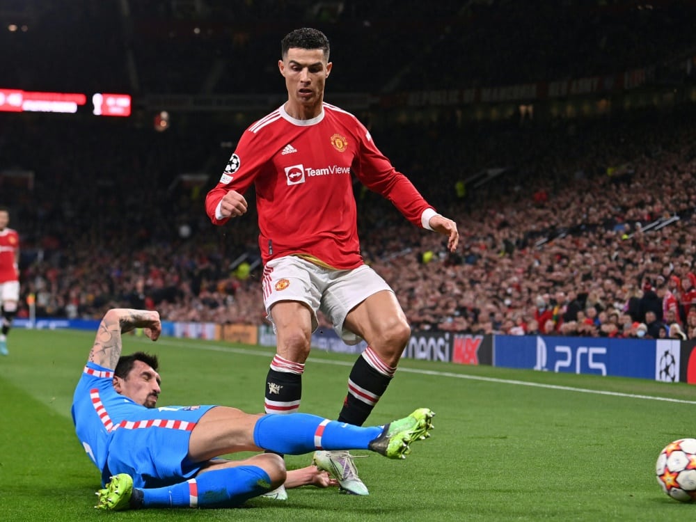 Ronaldo und Manchester United sind ausgeschieden. ©SID PAUL ELLIS