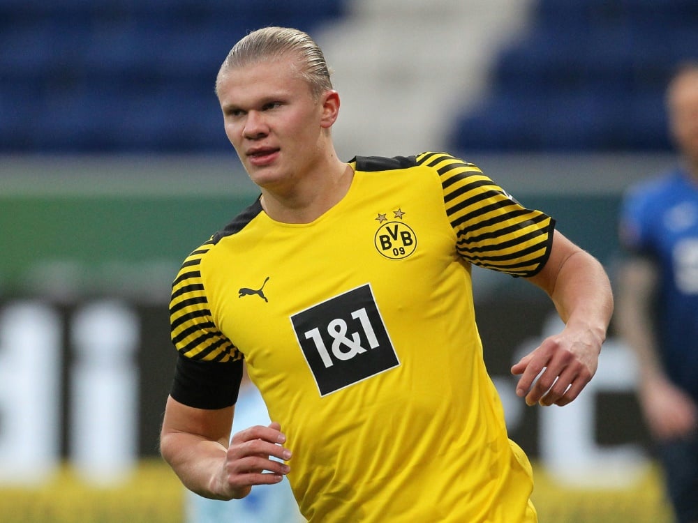 Haaland zurück und auf der Bank