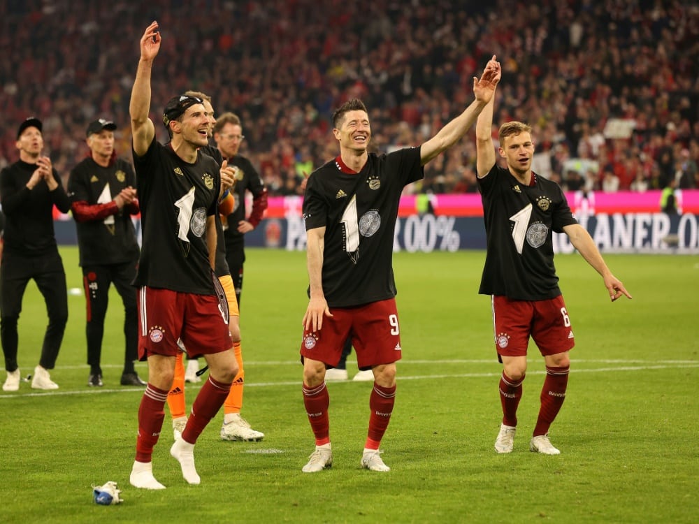 Einige Bayern-Spieler feierten Meisterschaft auf Ibiza. ©FIRO/SID 