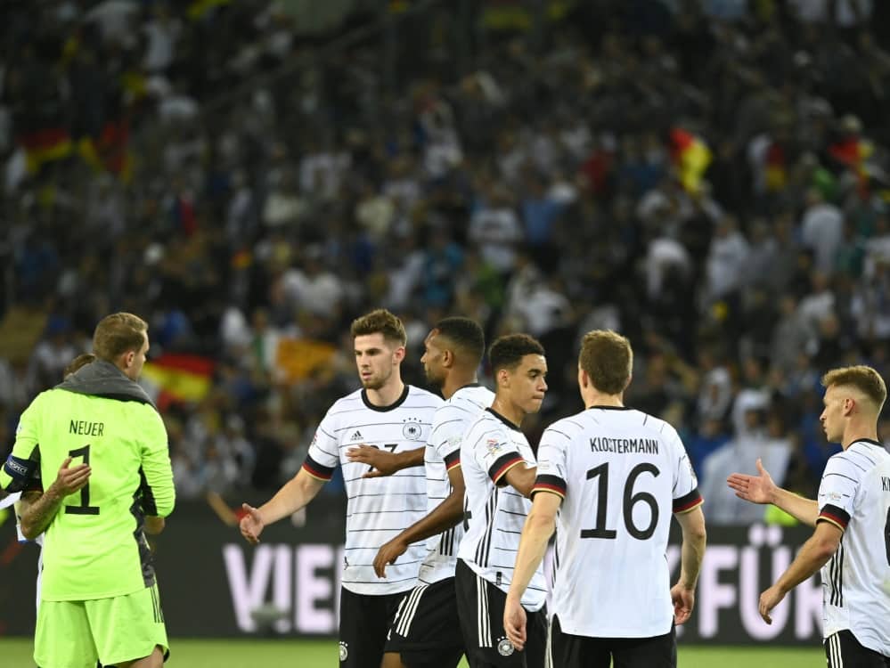 Deutschland schlägt Italien mit 5:2 (© AFP/SID/INA FASSBENDER)