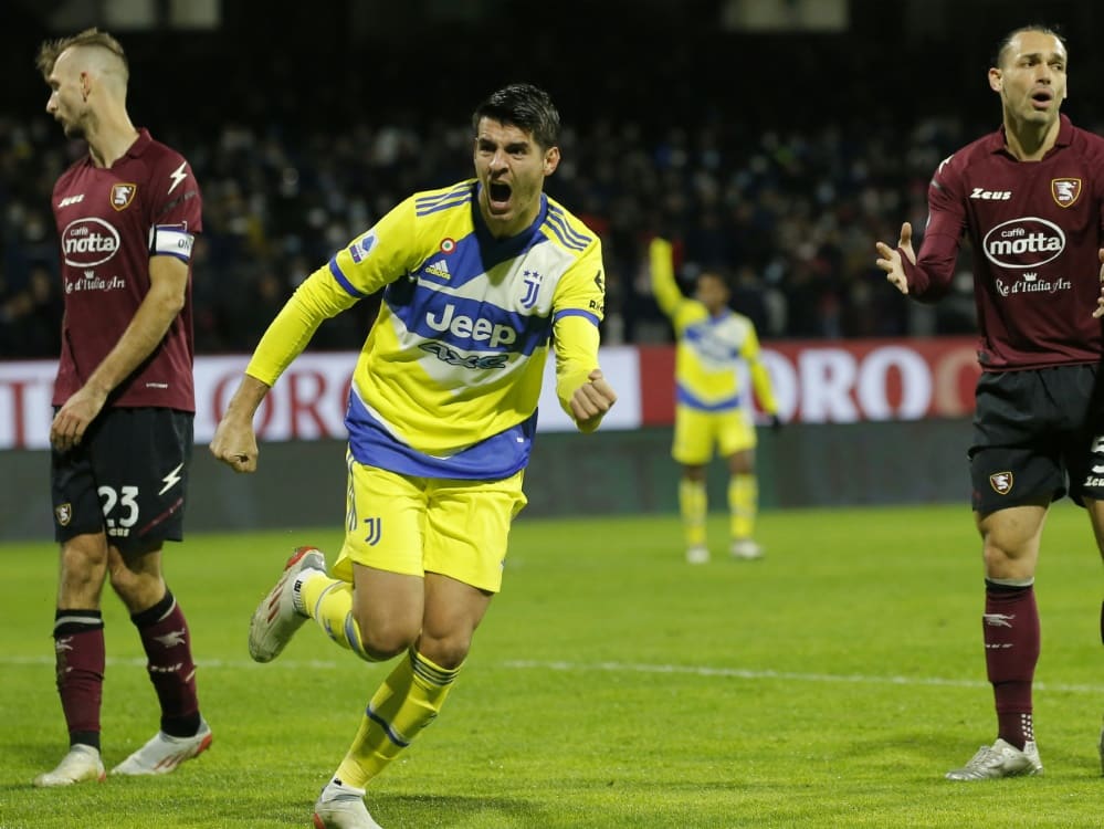 Morata kehrt nach zwei Jahren zu Atletico zurück (© AFP/SID/CARLO HERMANN)