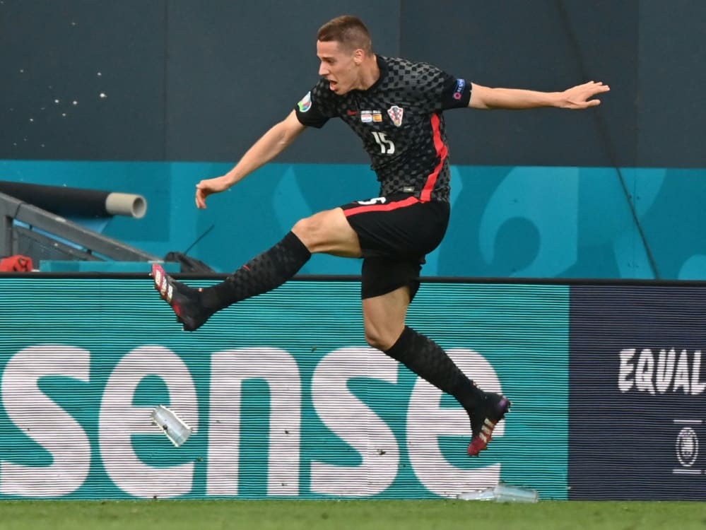 Mario Pasalic erzielte den Siegtreffer für die Kroaten (© AFP/SID/JONATHAN NACKSTRAND)