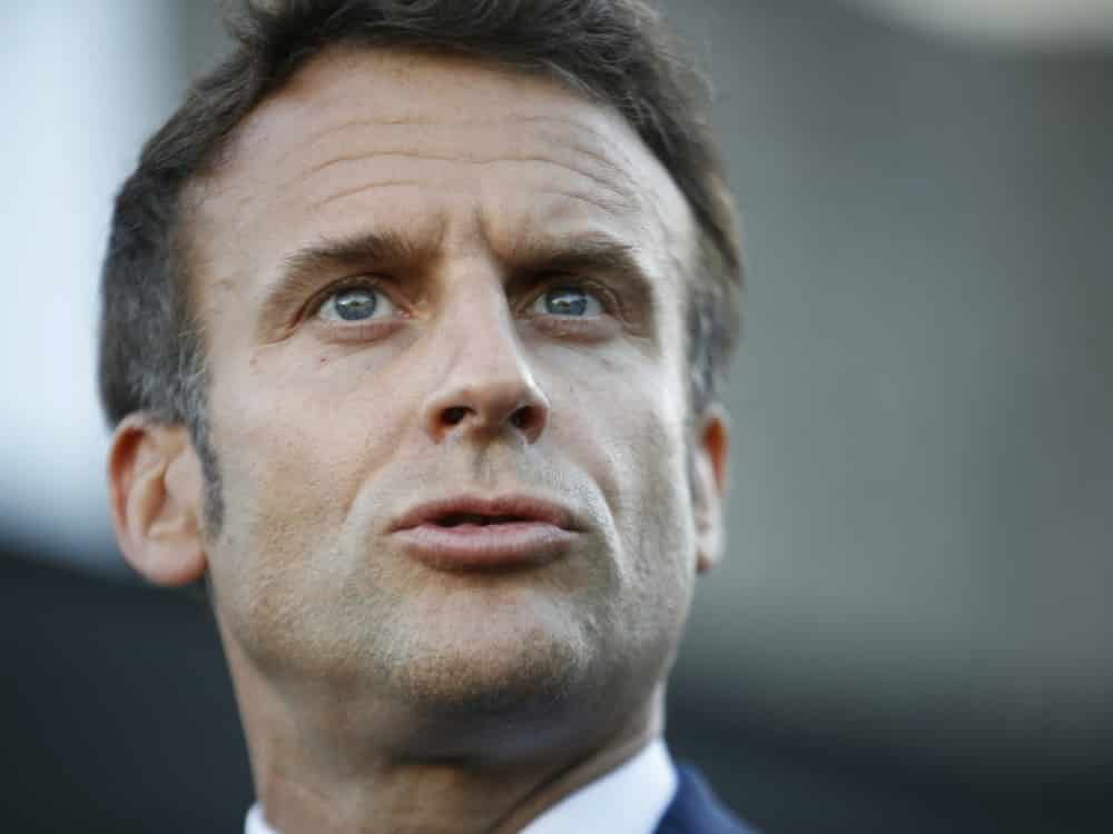 Macron will Chaos um das Finale zügig aufarbeiten (© AFP/SID/SAMEER AL-DOUMY)