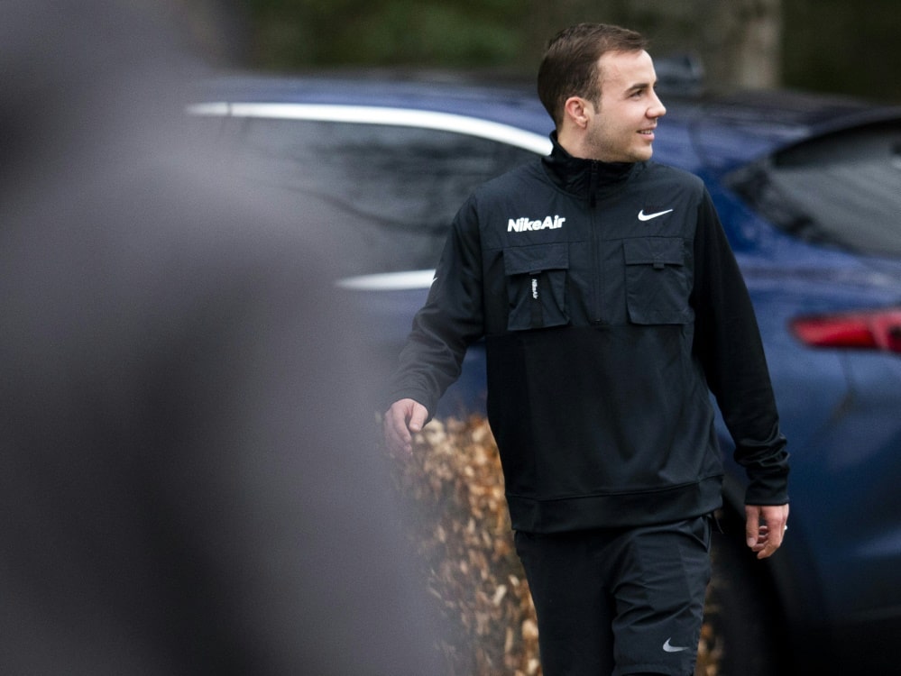 Mario Götze besteht Medizincheck bei Eintracht Frankfurt (© AFP/SID/)