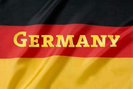 Deutschland Fussball Flagge