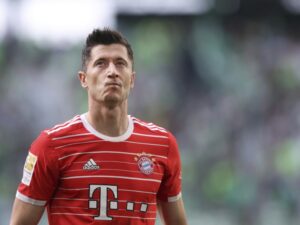 Lewandowski zum Leistungstest beim FC Bayern erschienen