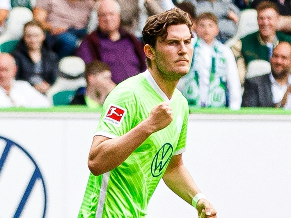 Wolfsburg muss länger auf Jonas Wind verzichten (© FIRO/FIRO/SID/)