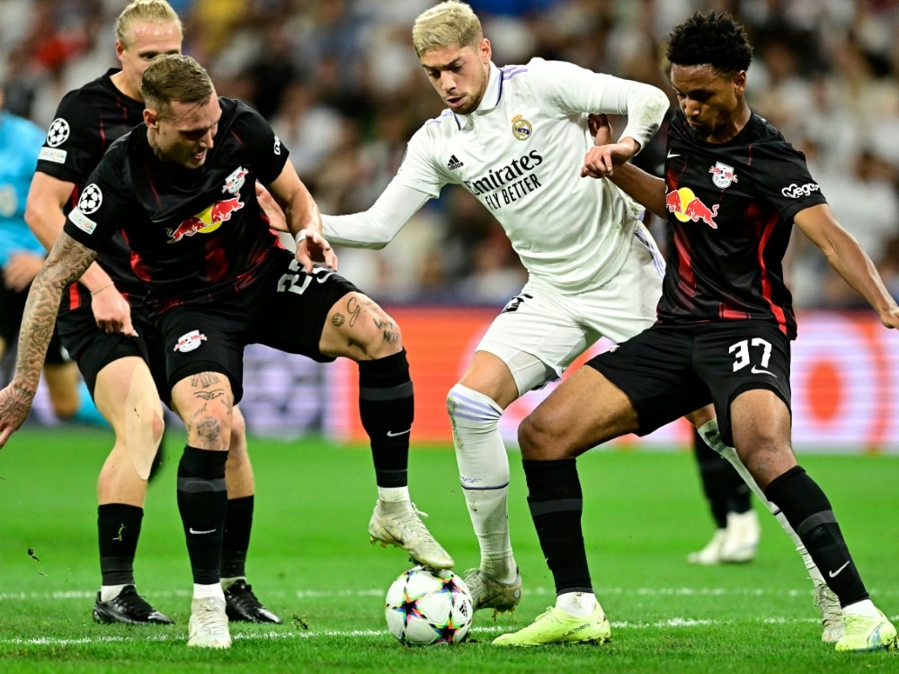 RB Leipzig verliert mit 0:2  gegen Real Madrid (© AFP/SID/JAVIER SORIANO)