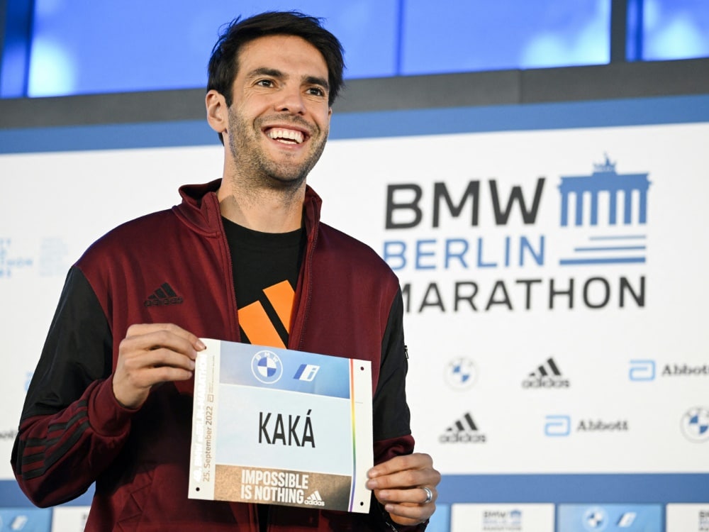 Kaka tritt zum Berlin-Marathon an (© AFP/SID/TOBIAS SCHWARZ)